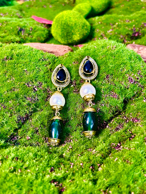 Pearl Cascade Drops Earrings