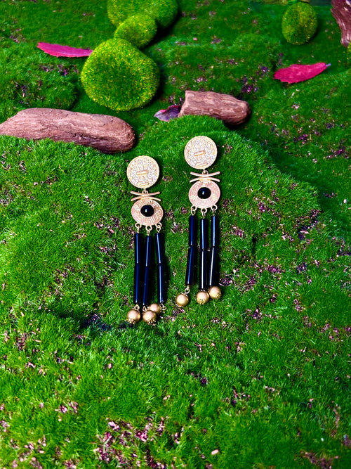 Regal Noir Earrings