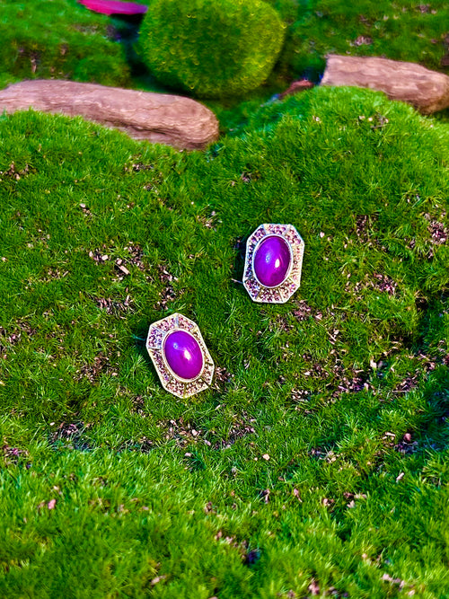 Purple Majesty Earrings