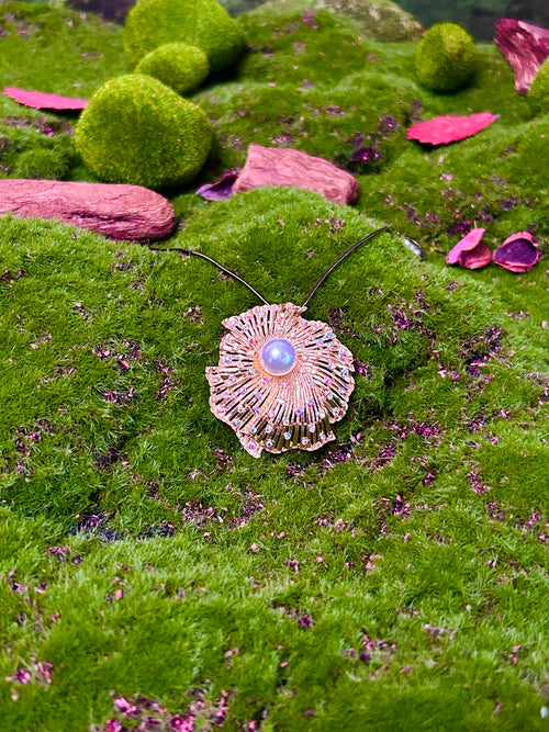 Golden Oasis Pearl Necklace