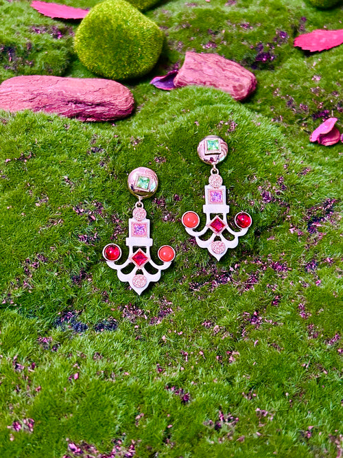 Regal Mosaic Earrings