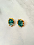 Green Oasis Handcrafted Earrings