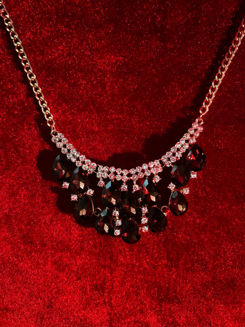 Crystal Cascade Necklace