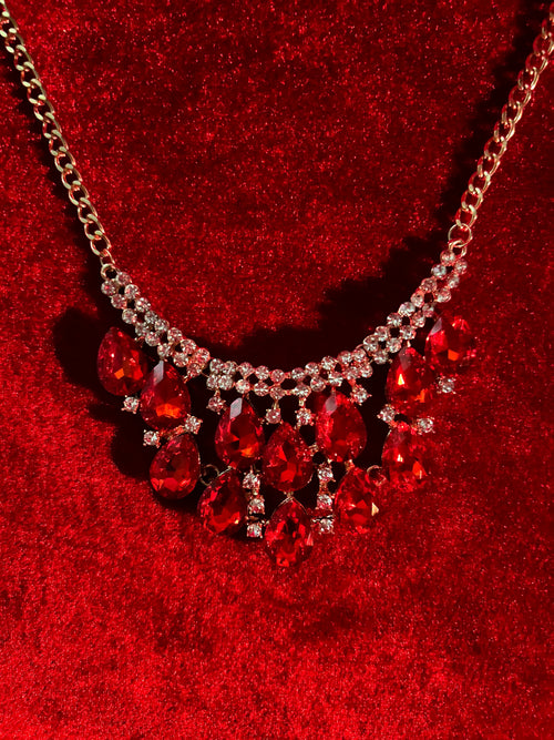 Crystal Cascade Necklace