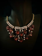 Crystal Cascade Necklace